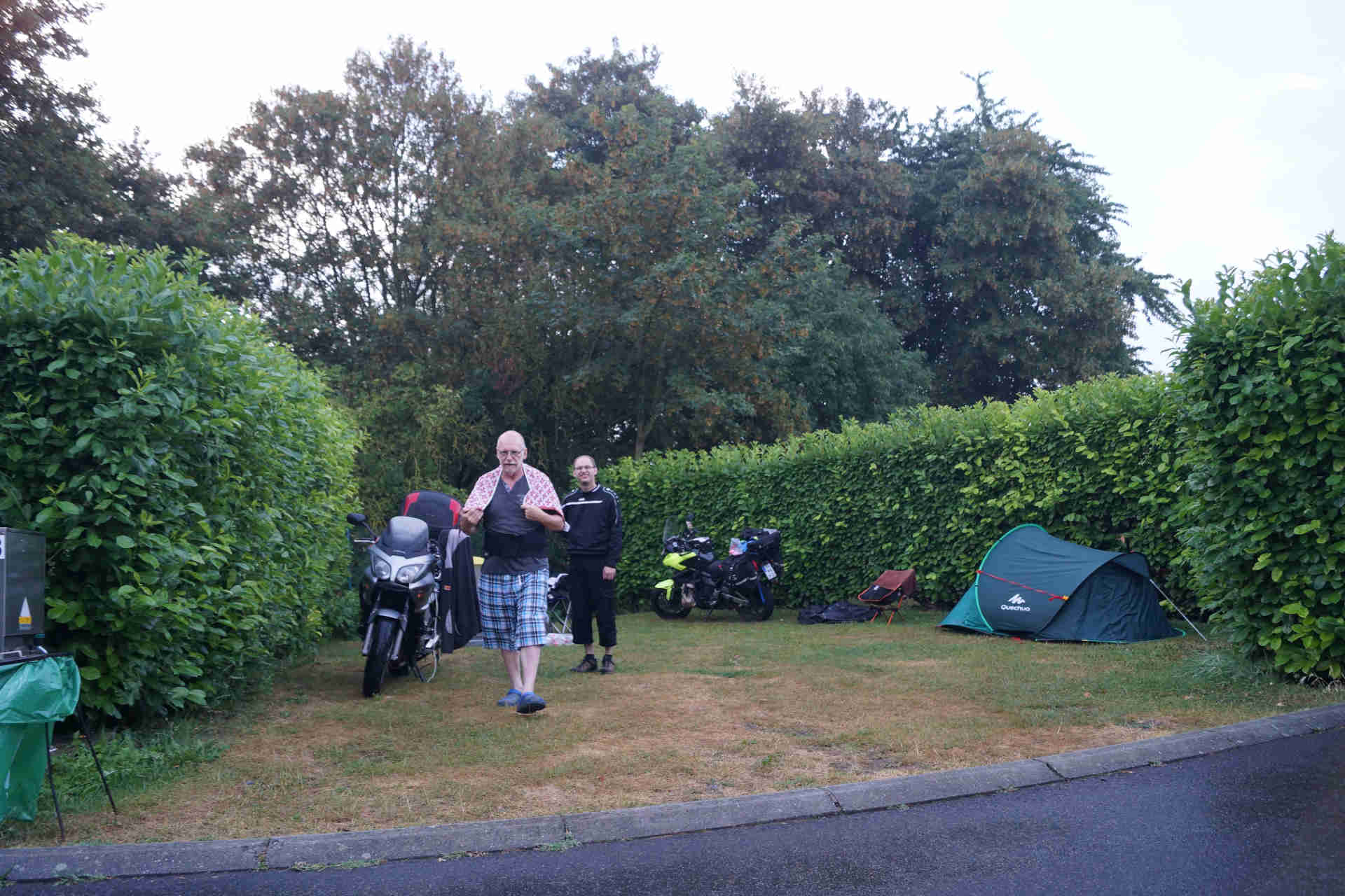 camping somewhere in belgium